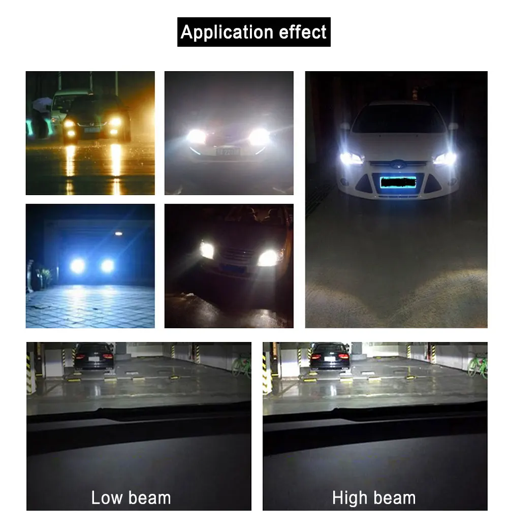 t2 H4 hed car headlight bulbs (5)