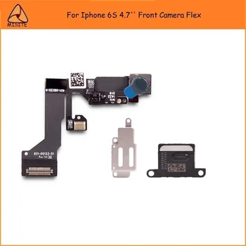 

New Tested phone Little Camera Flex For Iphone 6S 4.7''Front Camera Proximity Sensor Flex Cable+Earpiece+Metal Bracket