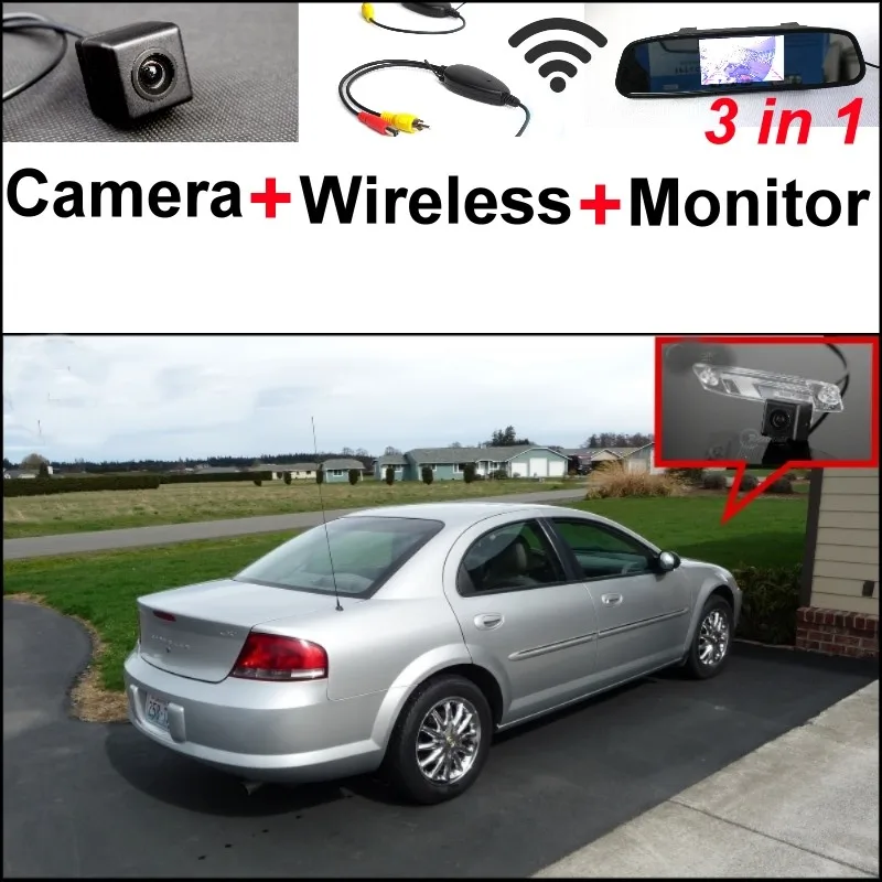 For Chrysler Sebring 2007~2014  Wave Parking Sensor System Camera NEW 3in1
