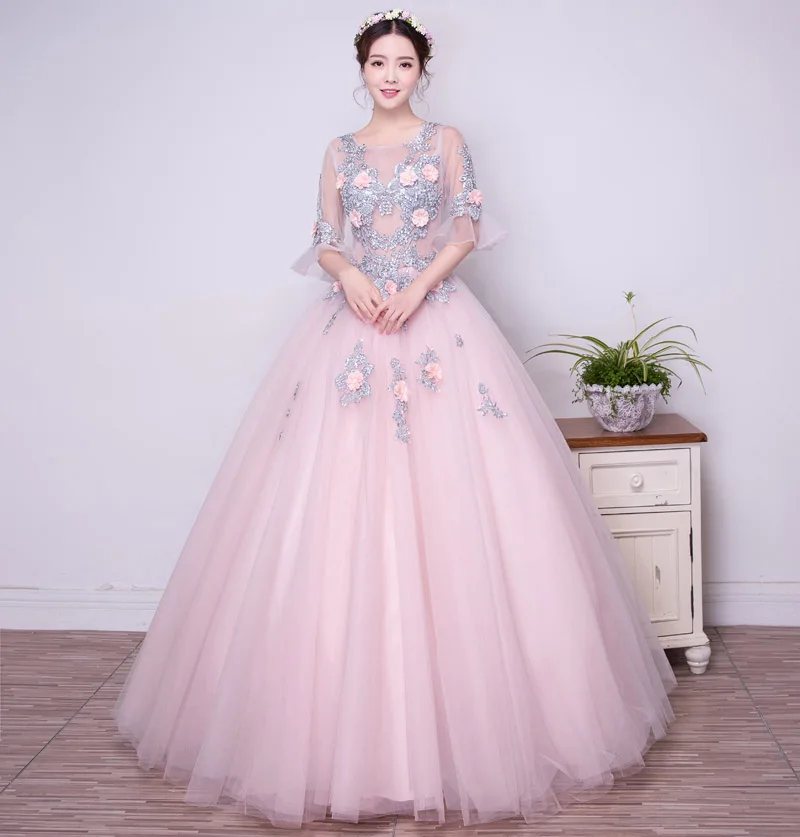 

100%real major embroidery lace see throught top ball gown medieval dress Renaissance gown Sissi princess VictorianBelle Ball