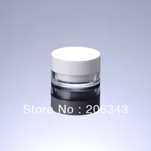 20G doble pared de la botella de crema, envase cosmético, tarro poner crema, Tarro Cosmético, Empaquetado Cosmético