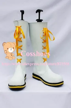 

Custom made Len and Rin Kagamine Shoes boots from vocaloid Cosplay