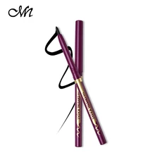 Menow Автоматические Гелевые карандаши для подводки глаз, ультра-Черные Водонепроницаемые подводки для глаз, карандаш для макияжа, 24 часа, стойкая, стойкая, гладкая, Дымчатая косметика