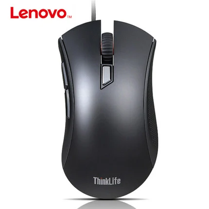 LENOVO Thinklife M500 Wired Mouse USB 4000DPI Support Official Test Mice 