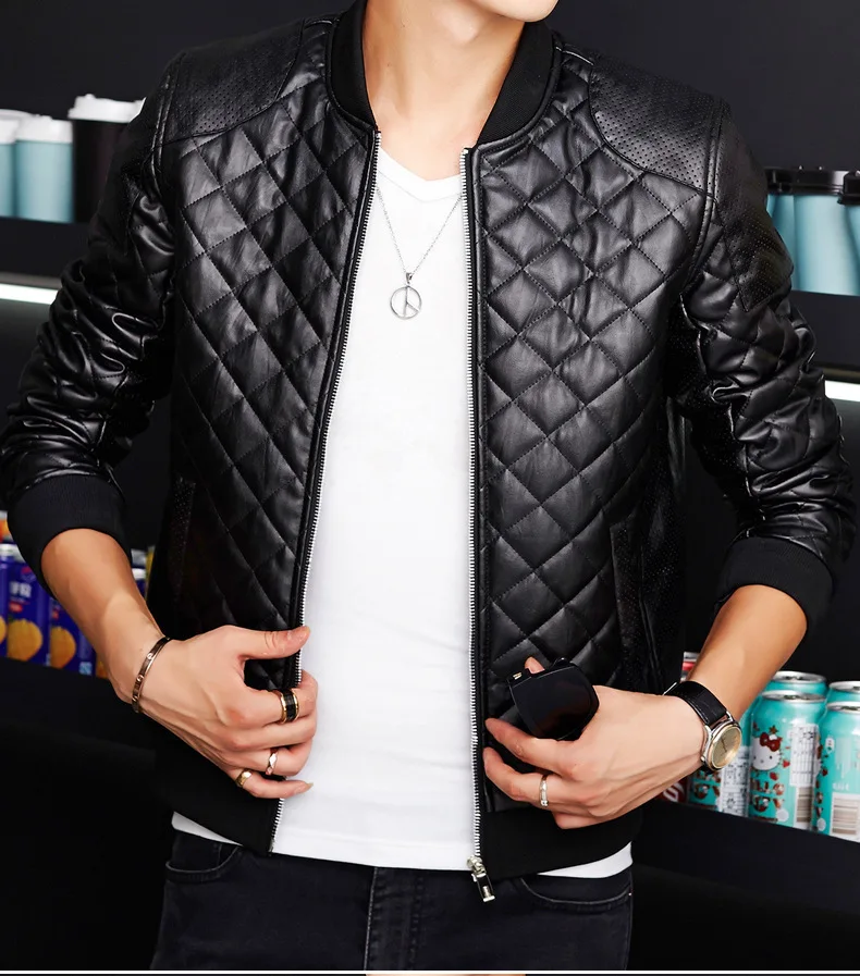 

MRMT 2018 New Men's Jacket Leather Jacket Men's Leather Jacket Men's Clothing