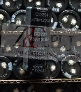 

Electrolytic capacitor CD294 220V1200UF / 1200UF 220V 25*60 mm 220V/1200UF new original 2PCS/LOT