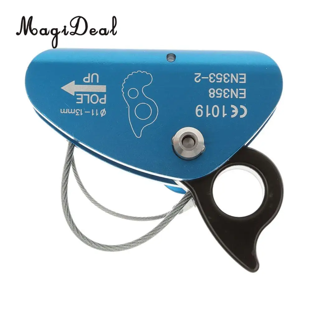 NYSUZHOUJI Rope Grab, Outdoor Climbing Rope Grab Ascender For Rock Climbing, Tree Arborist, Rescue