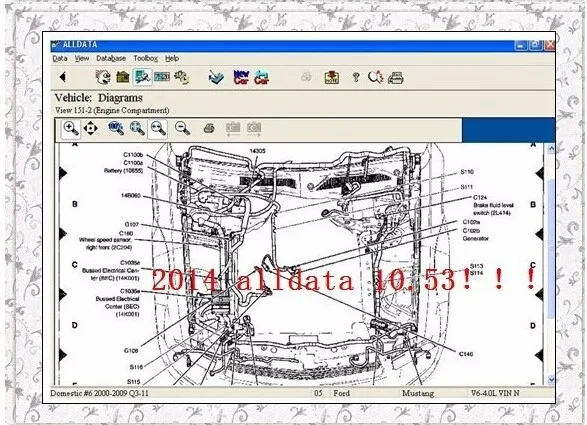  2020 Venta caliente ALLDATA 1053 + SOFTWARE de reparación de automóviles de demanda de MITCHELL en 