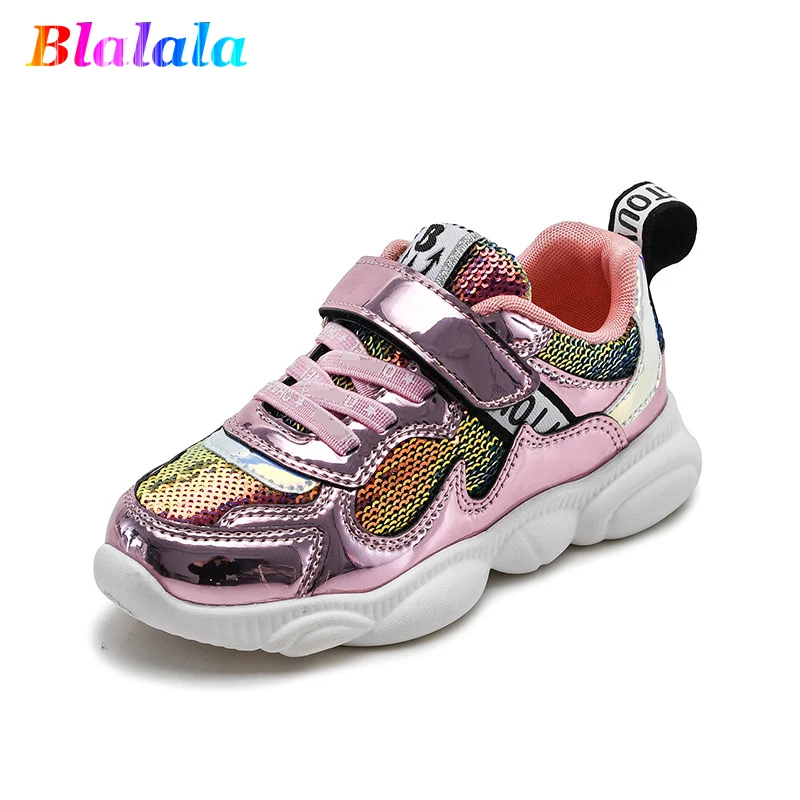 2019 الربيع الصيف الفتيات رياضية الفتيان تزلج أحذية الاطفال حذاء كاجوال الأطفال أحذية براءات الاختراع والجلود الترتر إلكتروني 3 إلى 14 سنوات