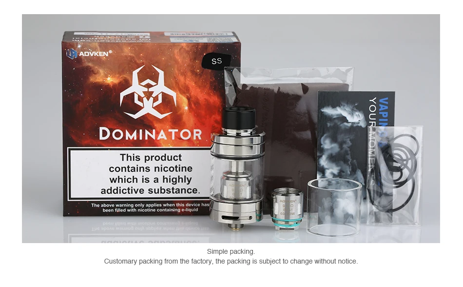 Advken Dominator Subohm Tank 4.5ml
