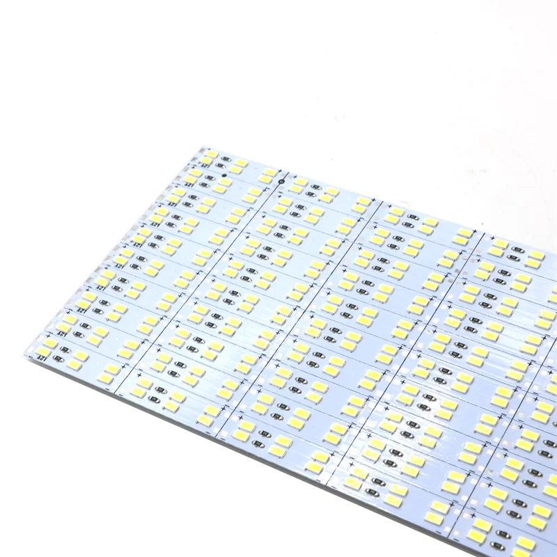 SZYOUMY двухрядный 100 см 144 светодиодный 5730 SMD не водонепроницаемый жесткий шкаф бар