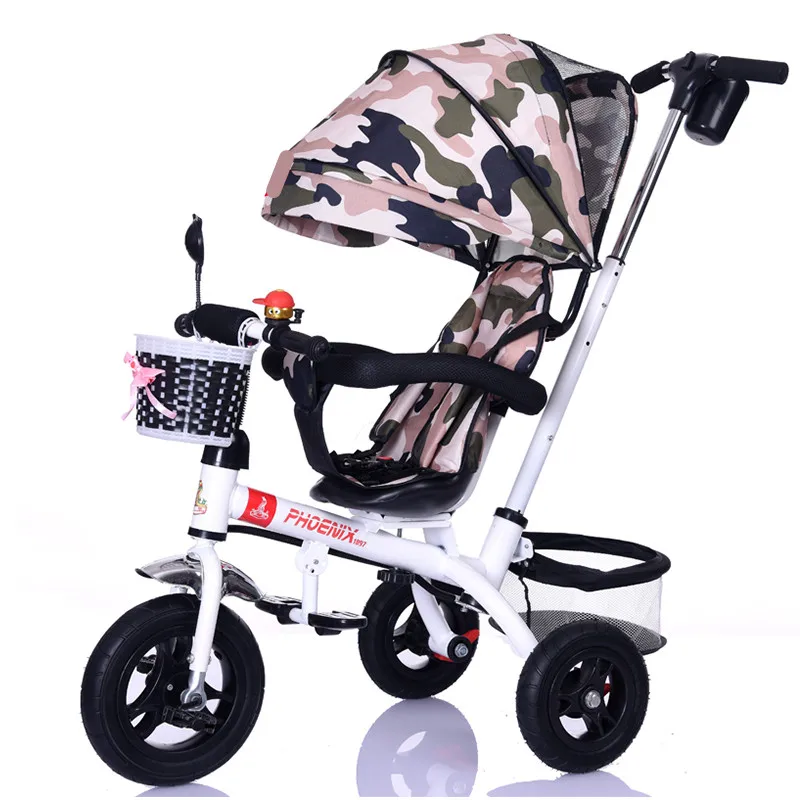 Perfect New Brand 1-6 Years Child tricycle High quality swivel seat child tricycle bicycle baby buggy stroller BMX Baby Car Bike 4