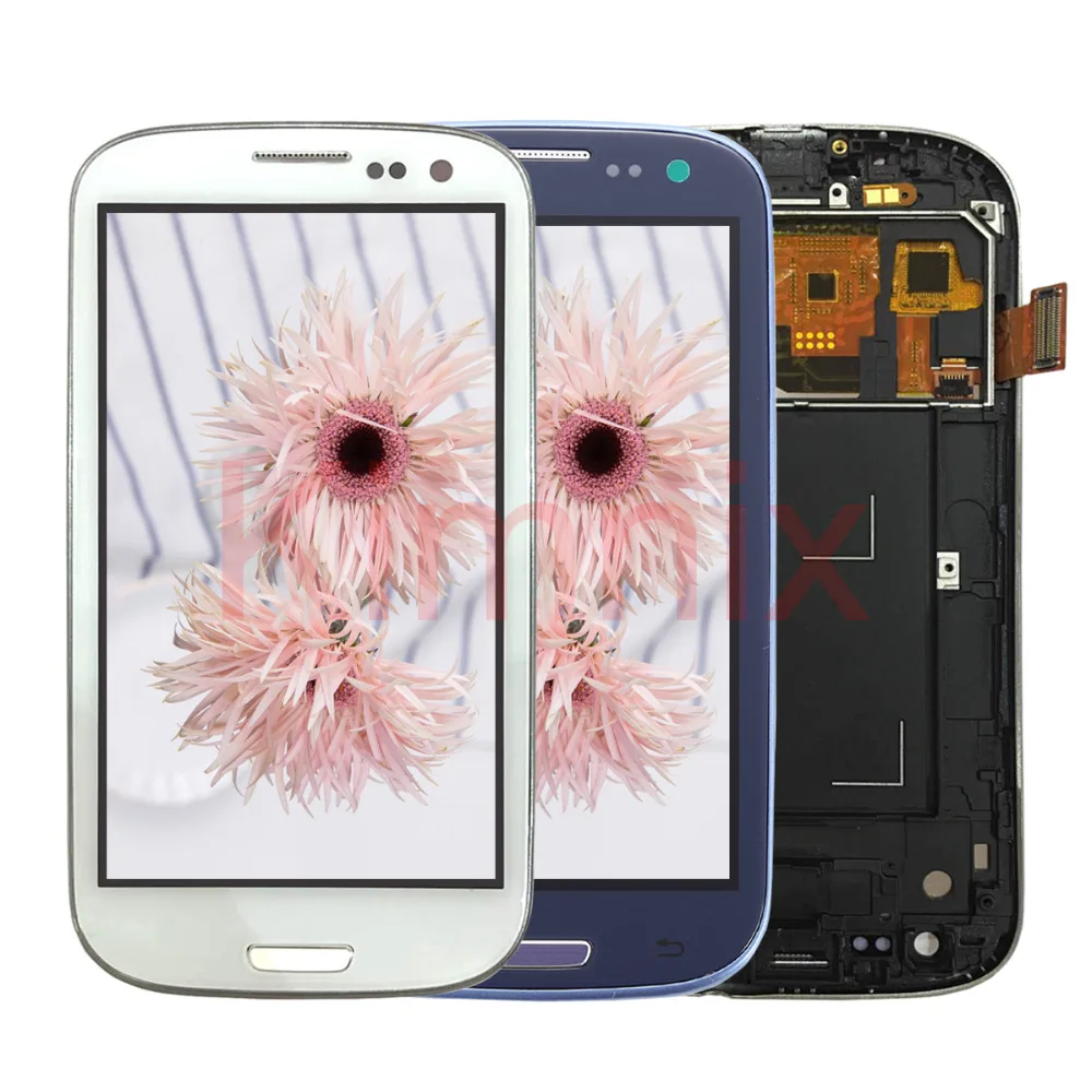 

Adjustable Brightness S3 LCD For Samsung S3 Display SIII LCD Touch Screen Digitizer For Samsung Galaxy S3 Display i9300 i9300i