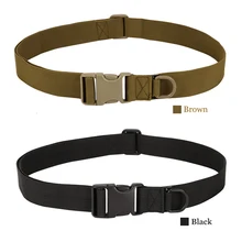 Outdoor Equipment Contracted Tactical Nylon Belt Cycling Camping Hunting Wear Bag Riding Inside Fixed Belt Camouflage