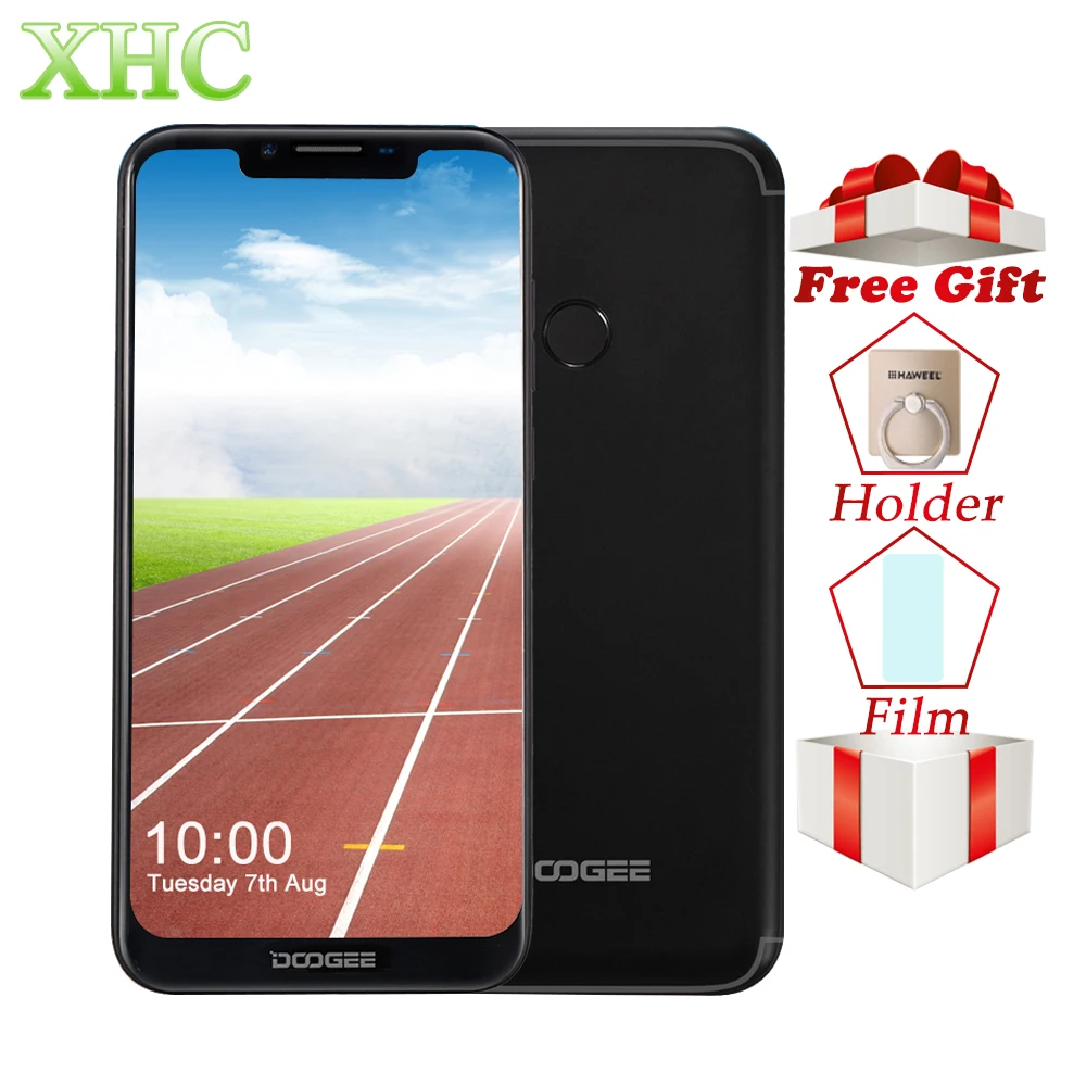 

4G DOOGEE BL5500 Lite 6.19inch Android 8.1 MT6739WA Quad Core Mobile Phone 13.0MP 8.0MP RAM 2GB ROM 16GB OTG Dual SIM Smartphone