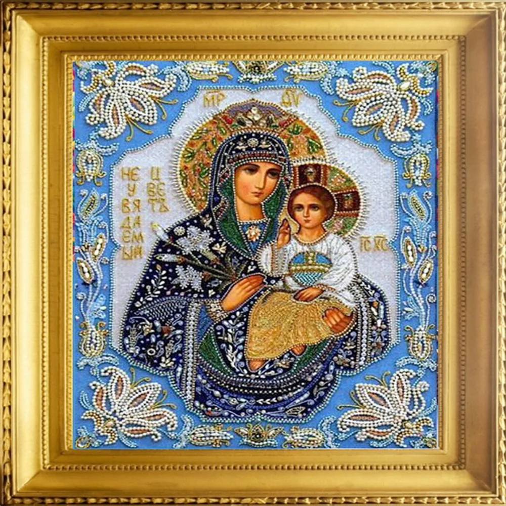 

DIY Our Lady Prayer Diamond Painting Wall Decor Pictures for Living Room