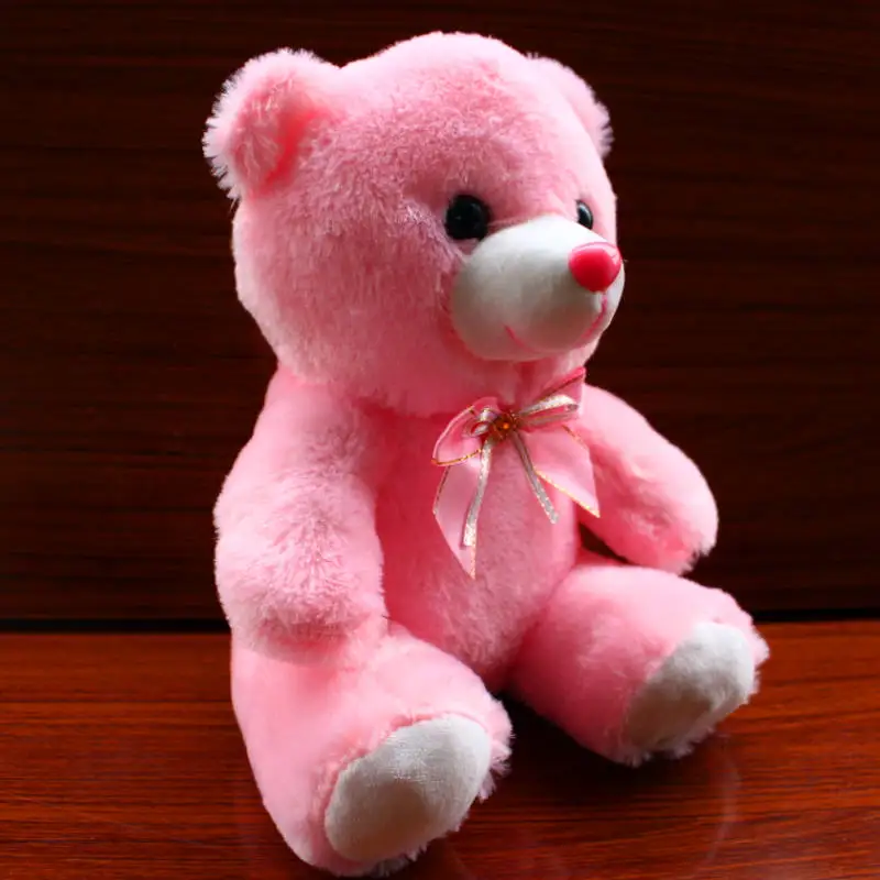 Мягкие животные медведь светодиодный светильник-вспышка плюшевый светящийся милый медведь панда кукла плюшевая игрушка подарок ребенку