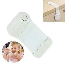 10 шт безопасный пластиковый замок для защиты от детей дверных ящиков шкафа Холодильник туалет блокировщики Дети Уход за ребенком замок безопасности ремень