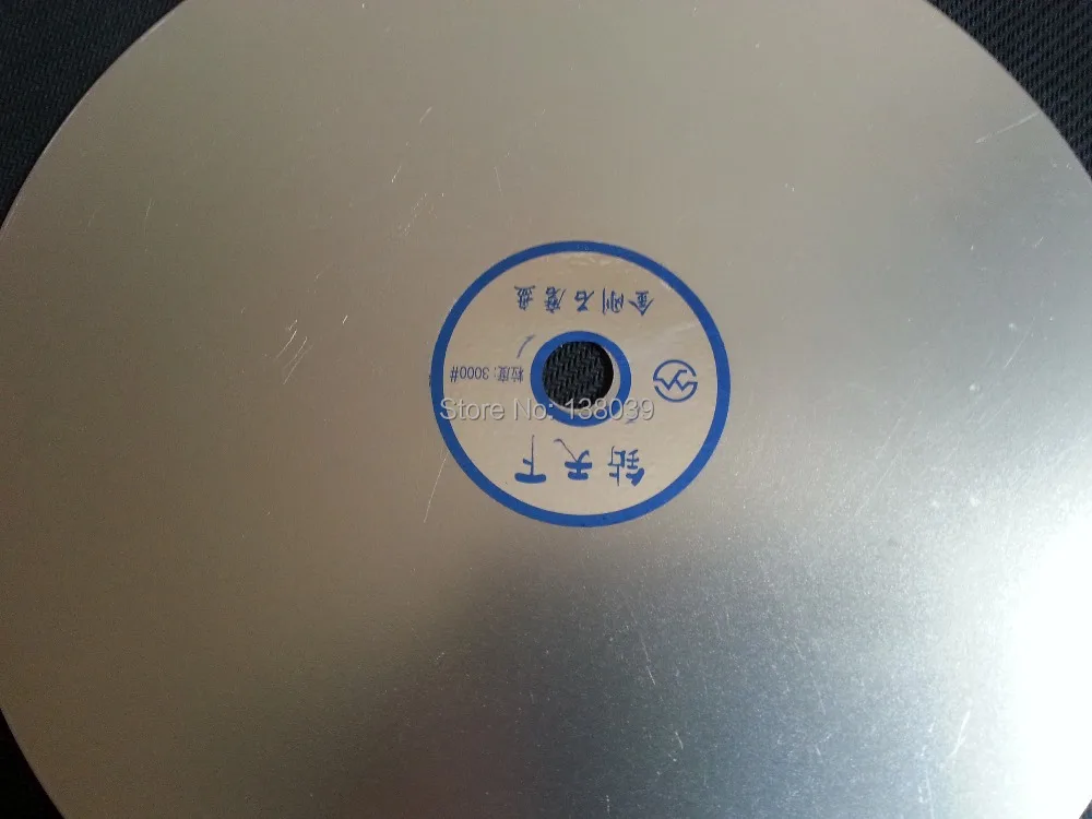 

12'' INCH Grit 3000 Diamond coated Flat Lap wheel Jewellery grinding polishing disc