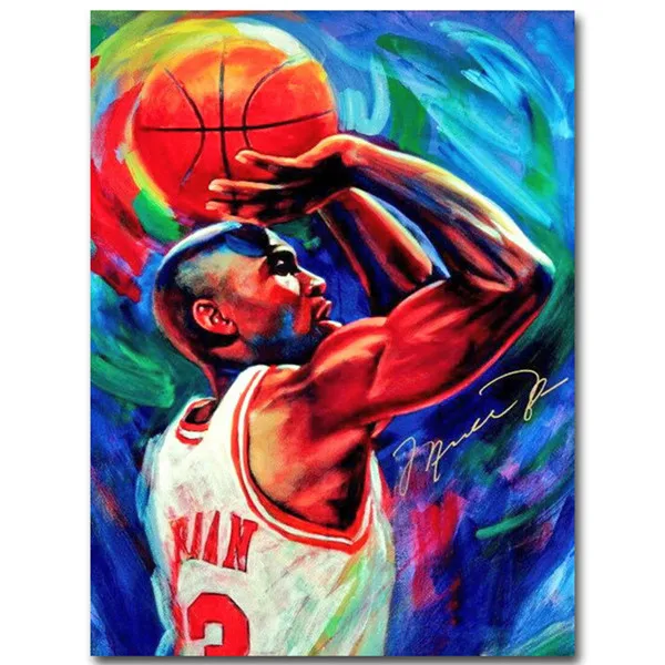 Michael Jordan Super Basketball Star Mordern Wall Art