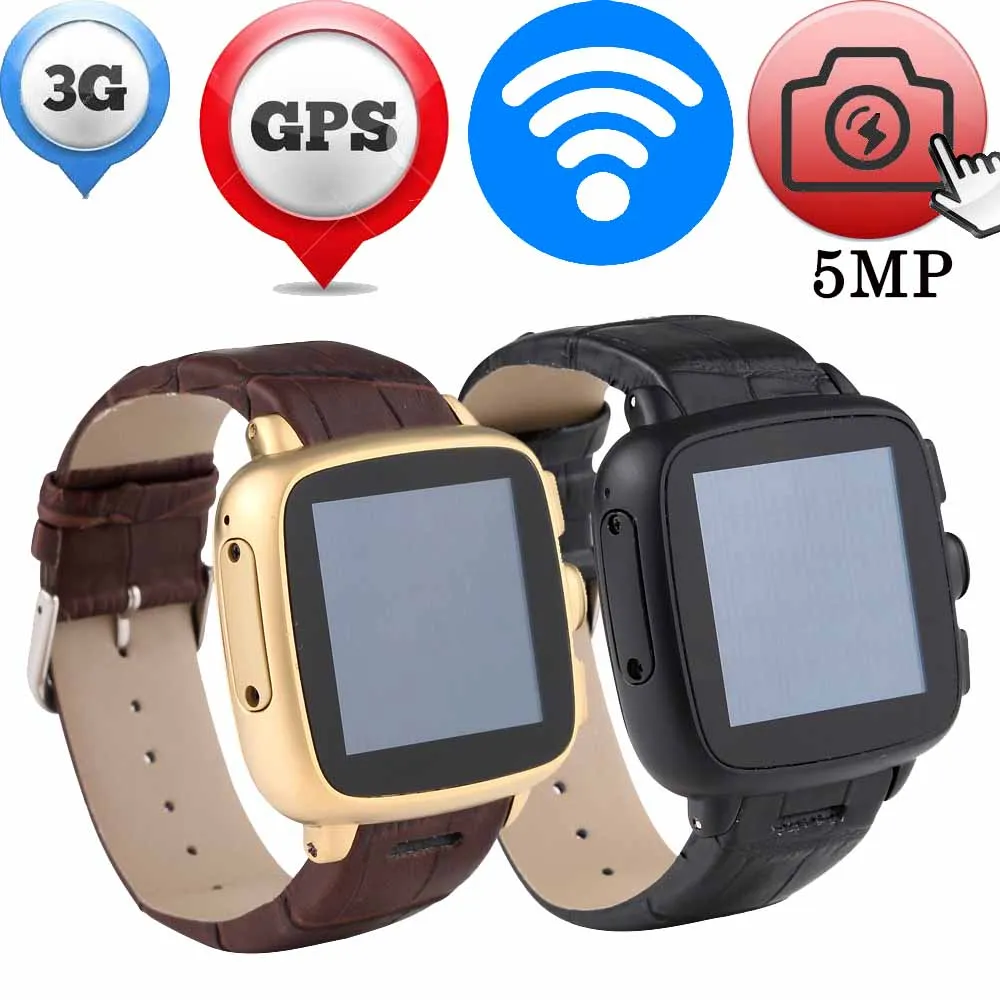 Android A9 Smart Watch GPS GSM CDMA 2G 3G WiFi font b Smartwatch b font 5MP