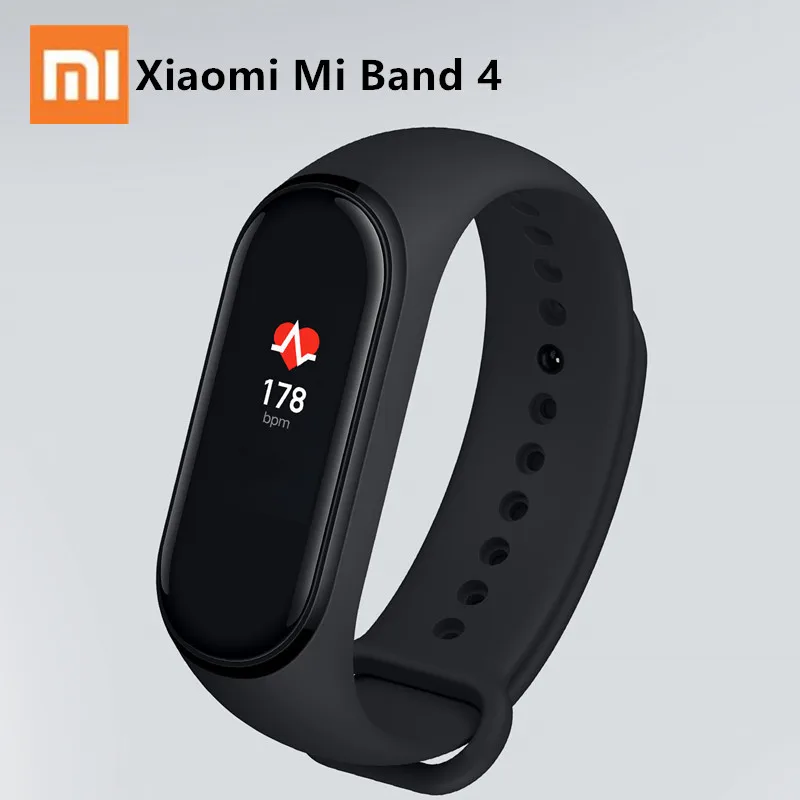 Xiaomi mi Band 4 смарт-браслет mi Band 3 фитнес-пульсометр для плавания спортивный умный Браслет 0,9" цветной экран Bluetooth 5,0