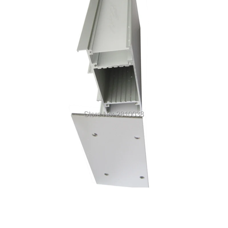 10 X 1M Sets/Lot Anodized 3 layers led perfil de aluminio and aluminum profile led channel for wall up and down lights