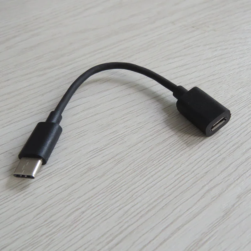 Переходник адаптер 10 см USB 2 0 Micro Female к 3 1 Type C Male|Кабели передачи данных| |