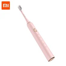 Xiaomi модернизированный Соник электрический SOOCAS X3 перезаряжаемый IPX7 водонепроницаемый смарт зубная щетка Беспроводная зарядка приложение 4 режима чистки