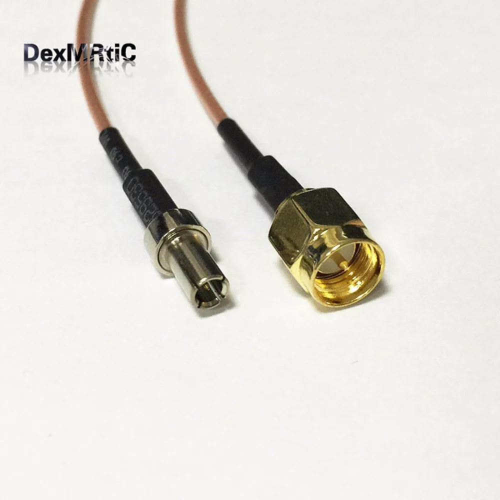 Модемный кабель 3G ZTE TS9 мужской прямой swtich SMA штекер RF адаптер RG178 15 см 6 дюймов|adapter