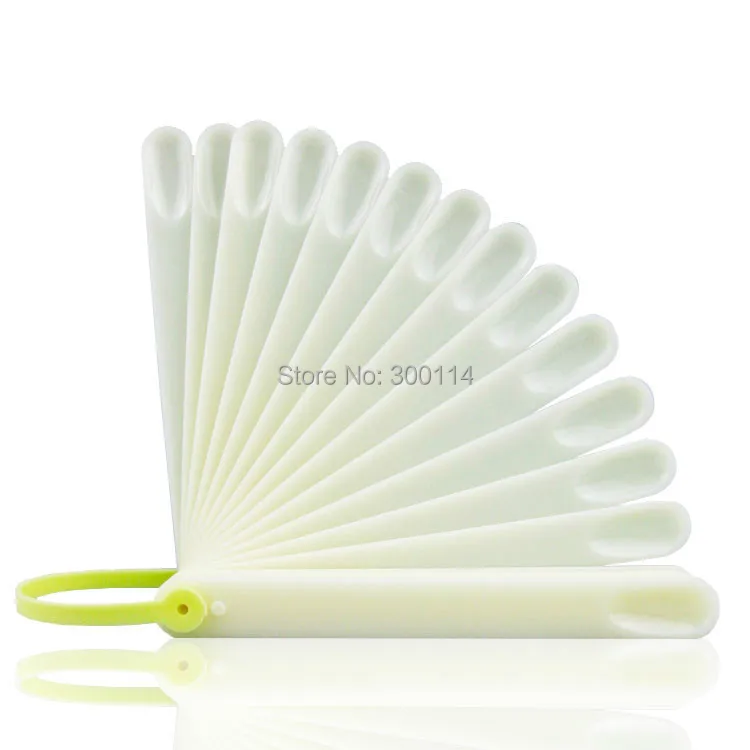 20 colors fan shape color charts