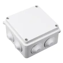 3,9" x 3,94" x 2,7" ABS РАСПРЕДЕЛИТЕЛЬНАЯ КОРОБКА Универсальный проект корпус белый