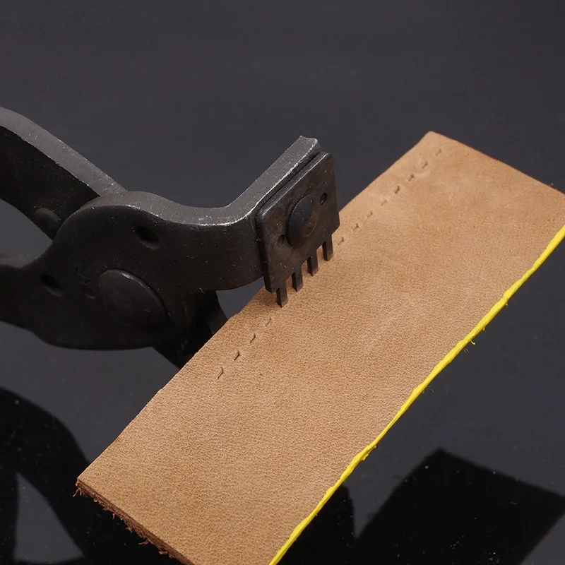 1 шт. 45# stel кожаные пробивные дырочки Новые DIY бесшумные Ling Chop плоскогубцы инструмент для алмазной резки 4 мм расстояние от 2 до 4 прорезей