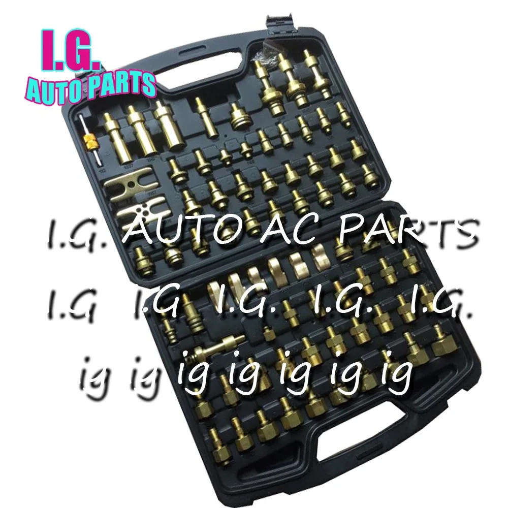 

A new professional automotive air conditioning compressor leak detection tool maintenance kit a set