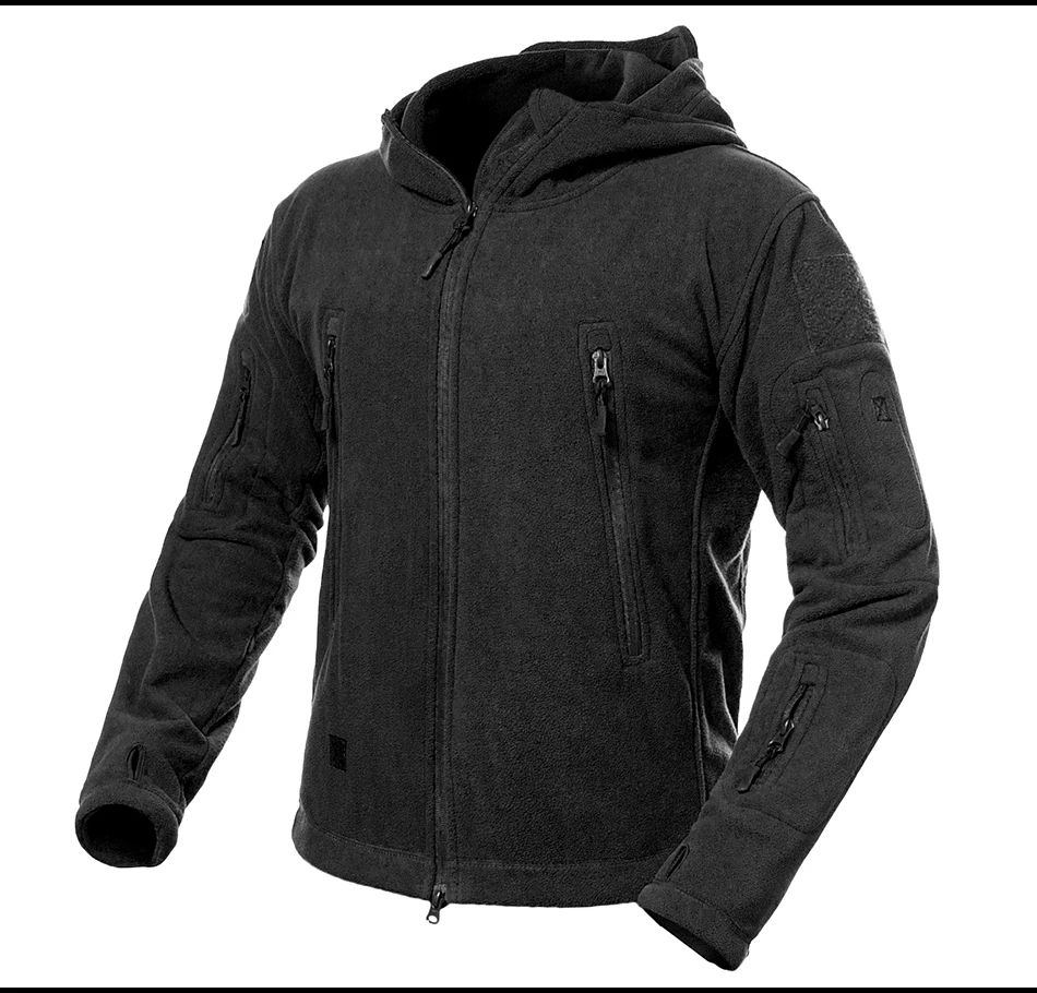 Refire gear осень зима тактическая флисовая куртка мужская теплая ветрозащитная уличная спортивная куртка Мужские толстовки толстые походные армейские куртки