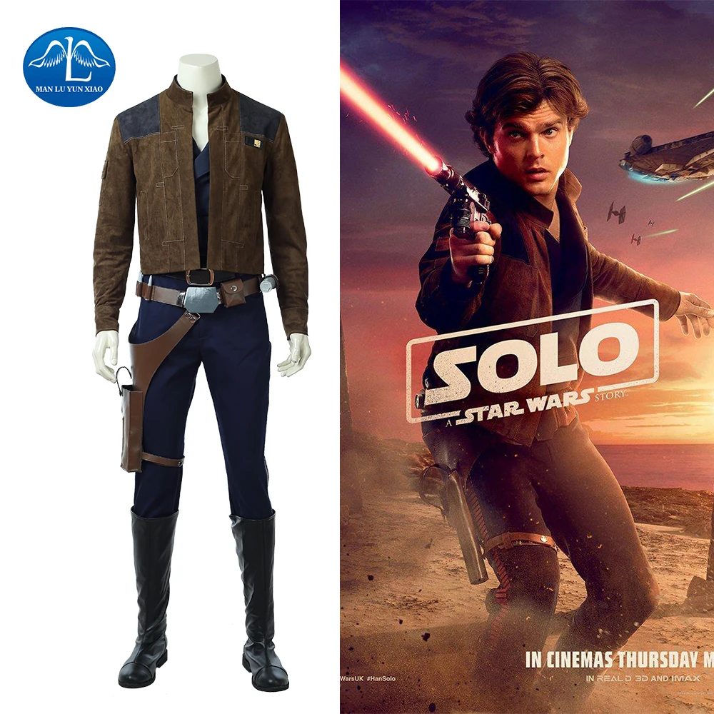 han solo cosplay costume