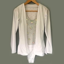 Стиль, мужской костюм для латинских танцев, сексуальный спандекс, с алмазными рукавами, мужской жилет для латинских танцев, мужской костюм для латинских танцев, костюм для соревнований