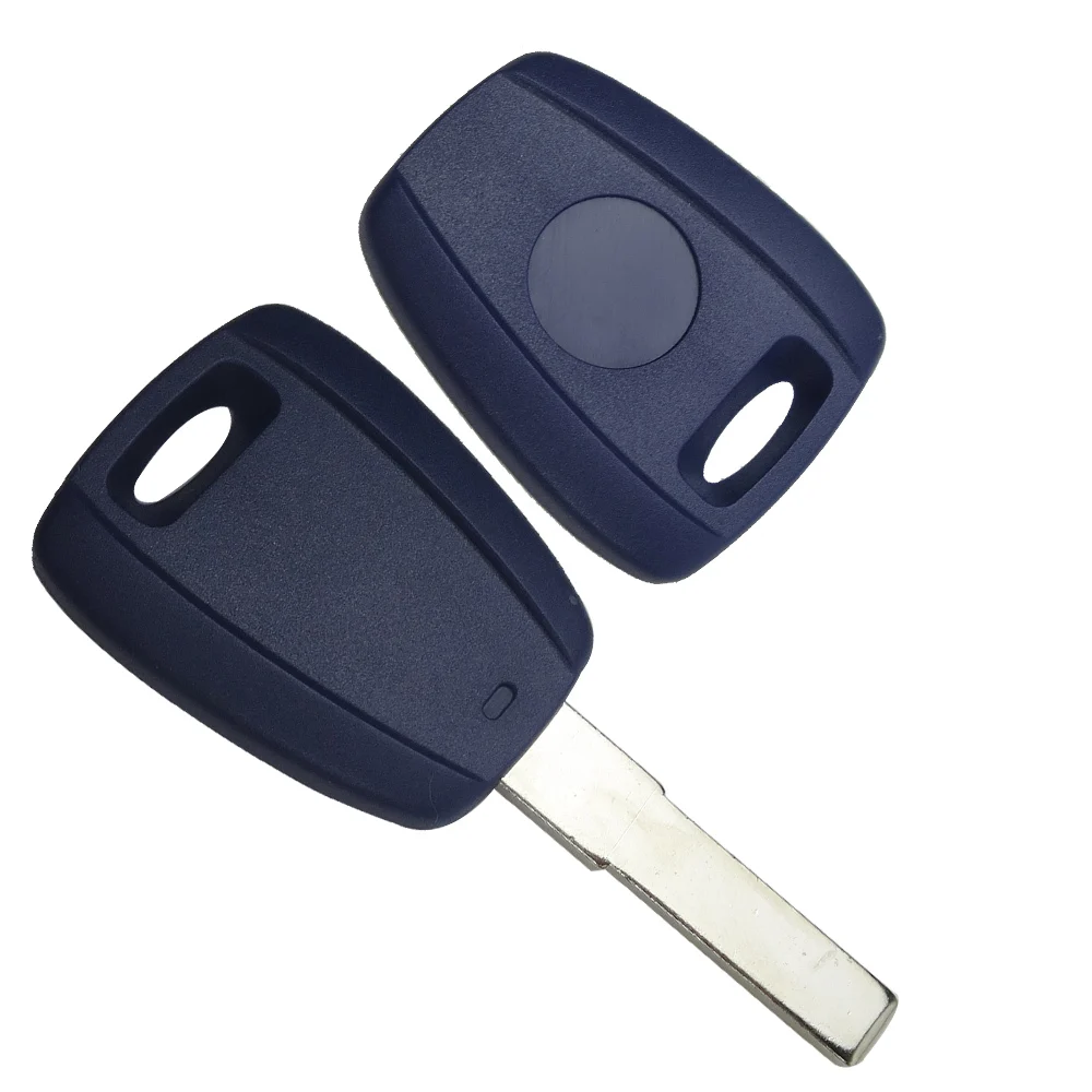 OKEYTECH 10PCS/LOT AUTO CAR KEY SHELL COVER CASE SIP22 BLADE FOR FIAT TPX NO CHIP BLUY COVER FOR FIAT TRANSPOND KEY NEW STYLING