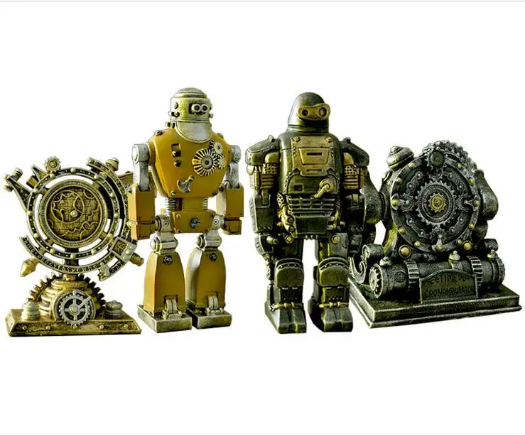 Beste Retro Industri euml;le Wind Iron Man War Robot Creatieve Amerikaanse Retro Mechanische Artikelen voor Bar Home Decor ZH131