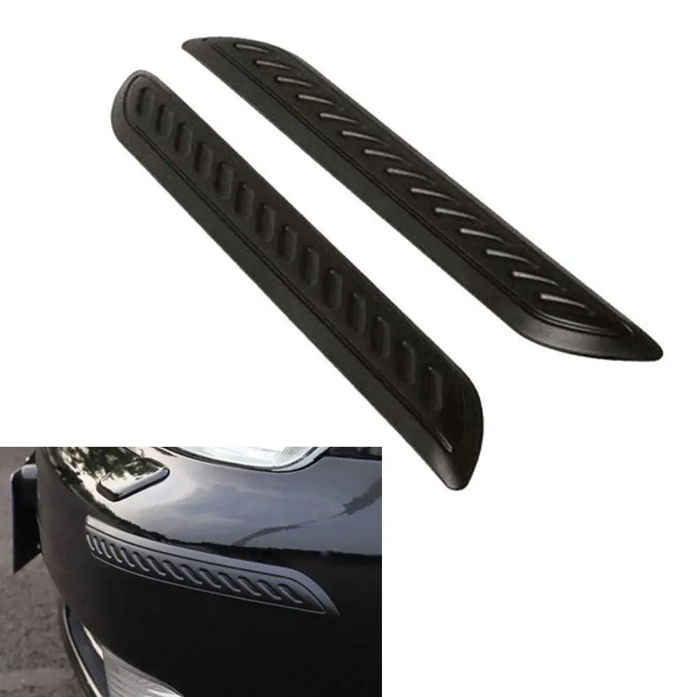 2x Anti collision Car Styling Front Rear Rubber Bumper Corner Protector