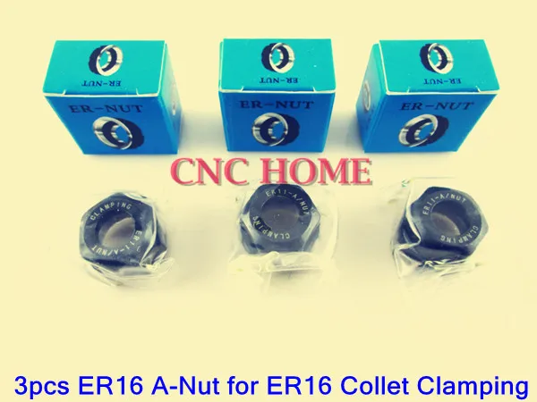 3pcs ER20 Spring Collet Set 1//8 Inch to 1//2 Inch Chuck Collet for CNC Milling La