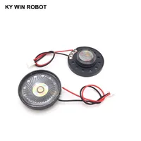 16r הדובר קוטר 2pcs / הרבה חדש דק צעצוע ברכב צופר 16 אוהם 0.5 וואט 0.5W 16R הדובר קוטר 40mm 4 ס"מ עם 10 ס"מ אורך החוט מסוף PH2.54 (5)
