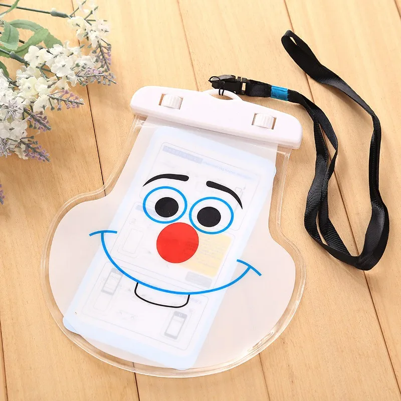 Outdoor travel swim dive Waterproof Cell Phone Bag Portable Cartoon Waterproof Bag case cover Swimming Equipment Accessories Outdoor travel swim dive Waterproof Cell Phone Bag Portable Cartoon Waterproof Bag case cover Swimming Equipment Accessories