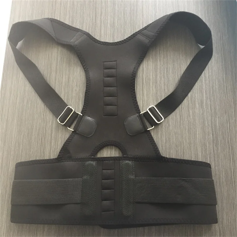 Magnetic Posture Corrector Men Orthopedic Back Support Belt Correct Posture Brace Correcteur de Posture 12 Magnets XL XXL B001 (9)