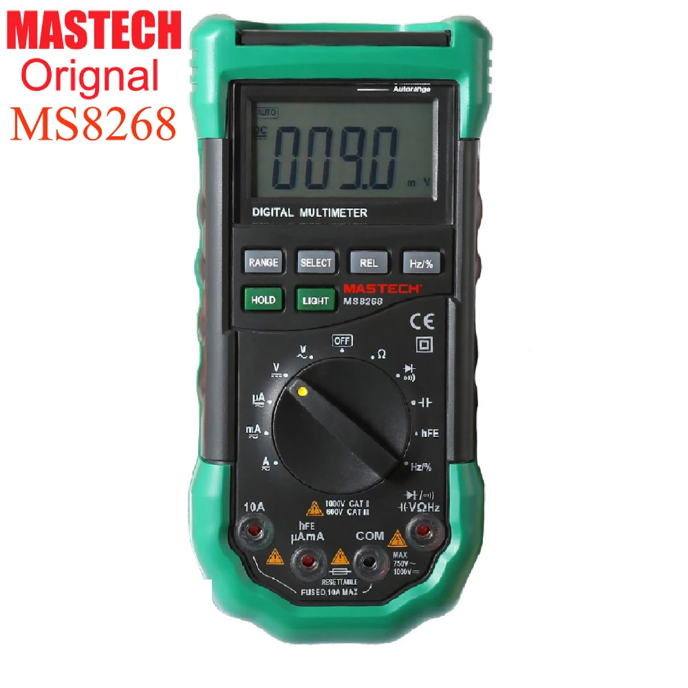 Mastech Ms8268 Цифровой мультиметр Авто диапазон для Ac/dc Амперметр Вольтметр Ом Частотный Электрический тестер детектор|digital multimeter auto range|multimeter auto rangemultimeter auto | АлиЭкспресс