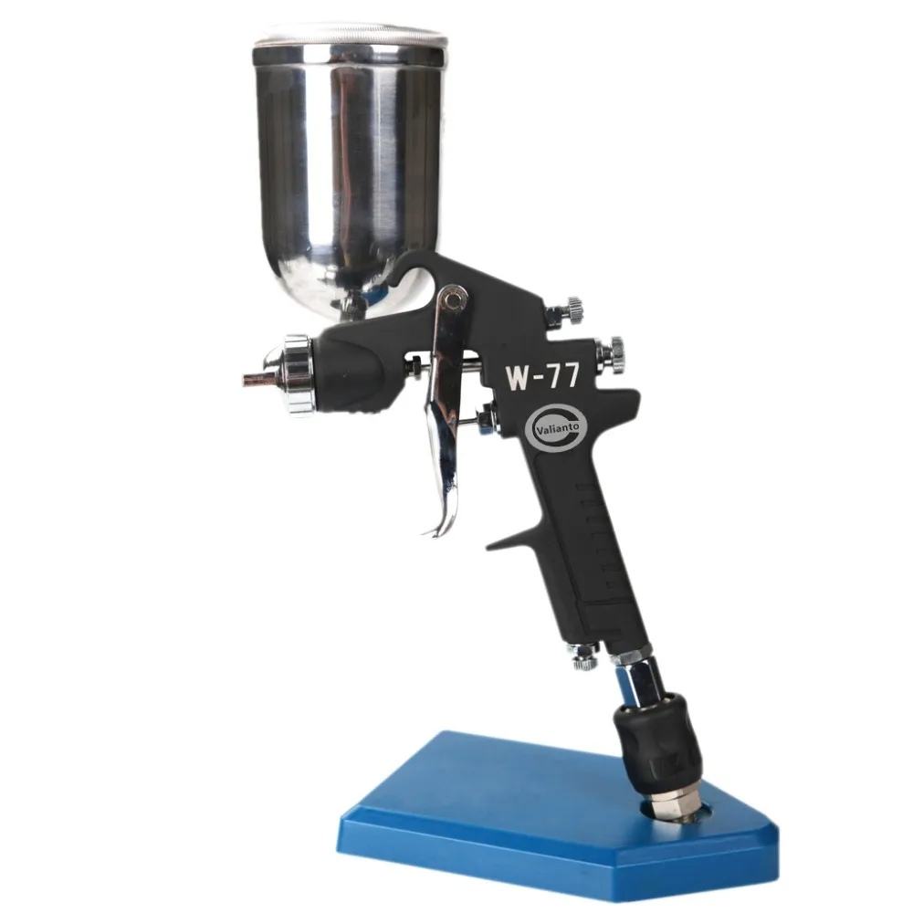 W 77 G Gravity Feed HVLP Air Paint Spray Gun Professional Sprayer High