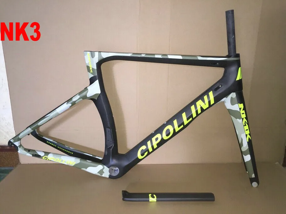 Flash Deal Carrowter NK1K Frame Road Bicycle Glossy Full Carbon Road World Champion Frameset/Complete Carbon Frame 11