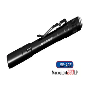 

New JETbeam SE-A02 Cree XP-G 280lumens Waterproof LED Flashlight Diving swimming lighting travel outdoor flashlight #4A09