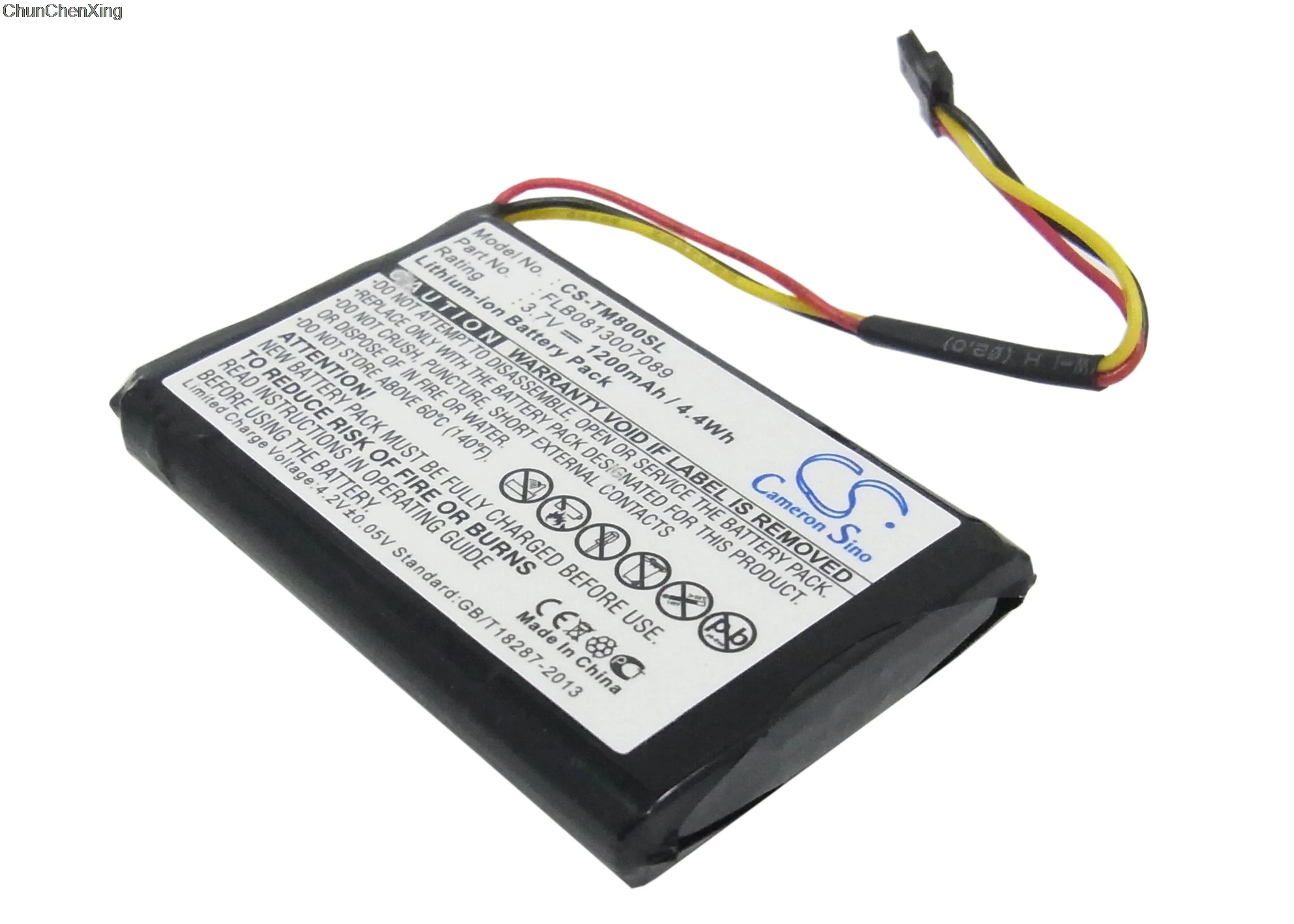 Аккумулятор Cameron Sino AHA11111009 FLB0813007089 VFAS для TomTom GO 60 One XL дорожное движение в Европе 30