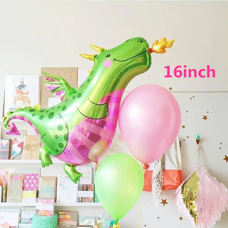 STARLZMU Jumbo динозавр воздушный шар из фольги Гелиевый шар на день рождения Globos День рождения украшения Дети Balony динозавры вечерние Balon